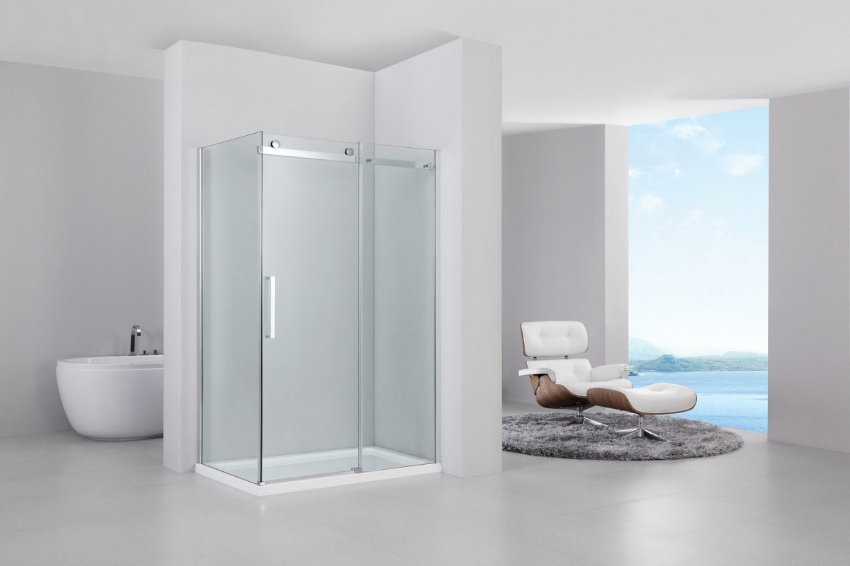 Душевой уголок Black&White Stellar Wind s208 800х1200