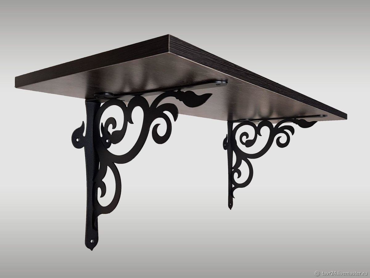 Кованые кронштейны для полок