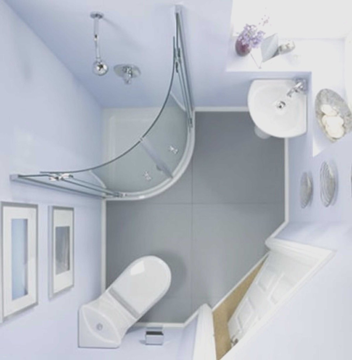 Малогабаритные Ванные комнаты