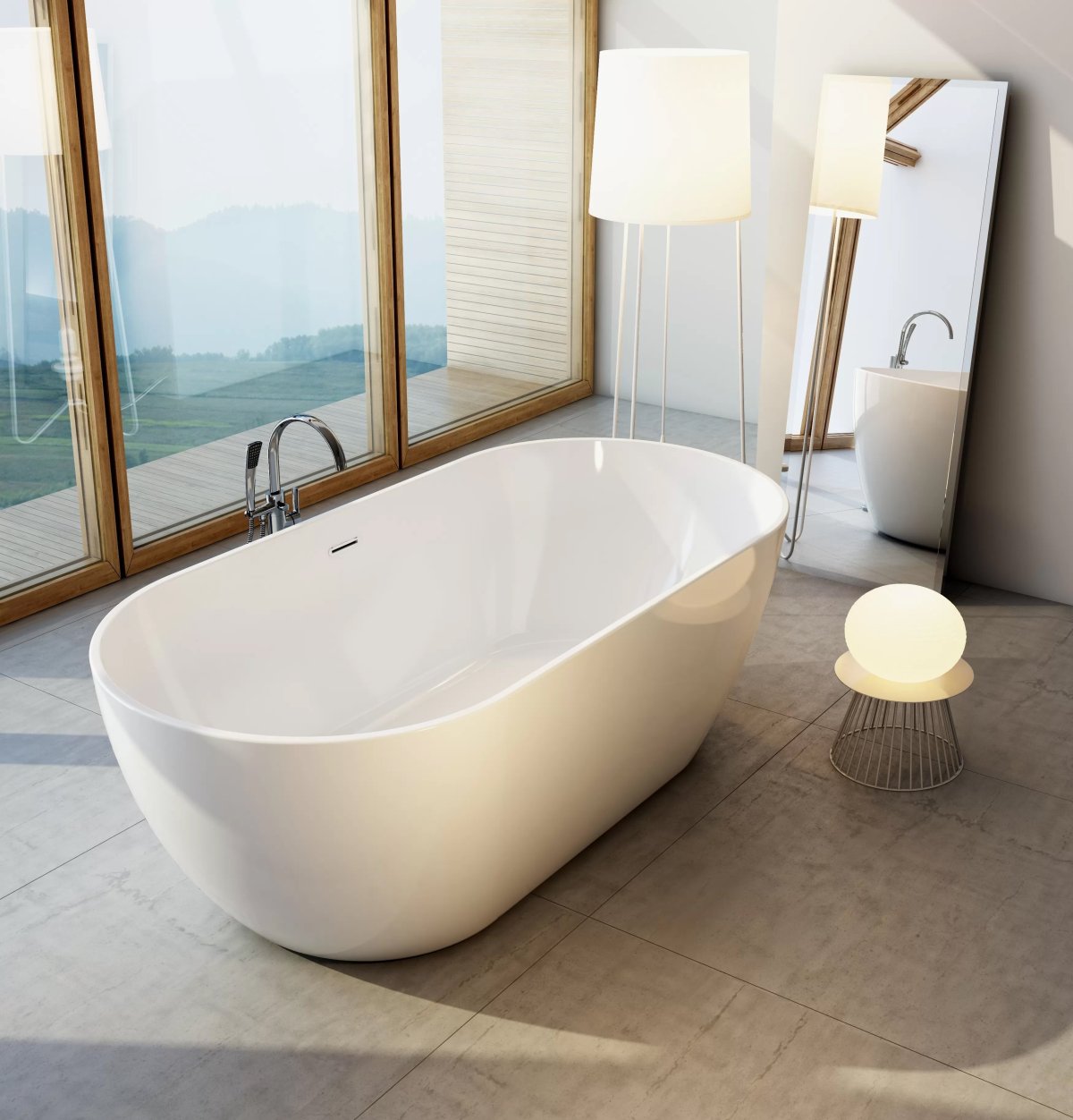 Ванна Ravak Freedom o 169*80 отдельностоящая