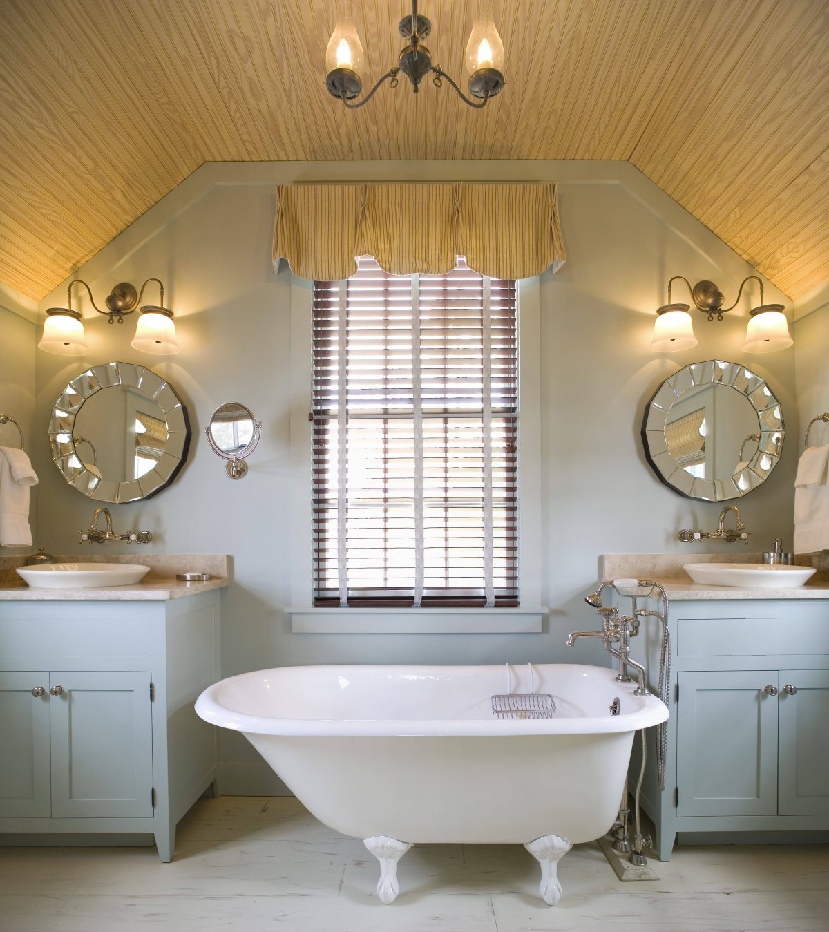 Ванная комната в стиле Кантри