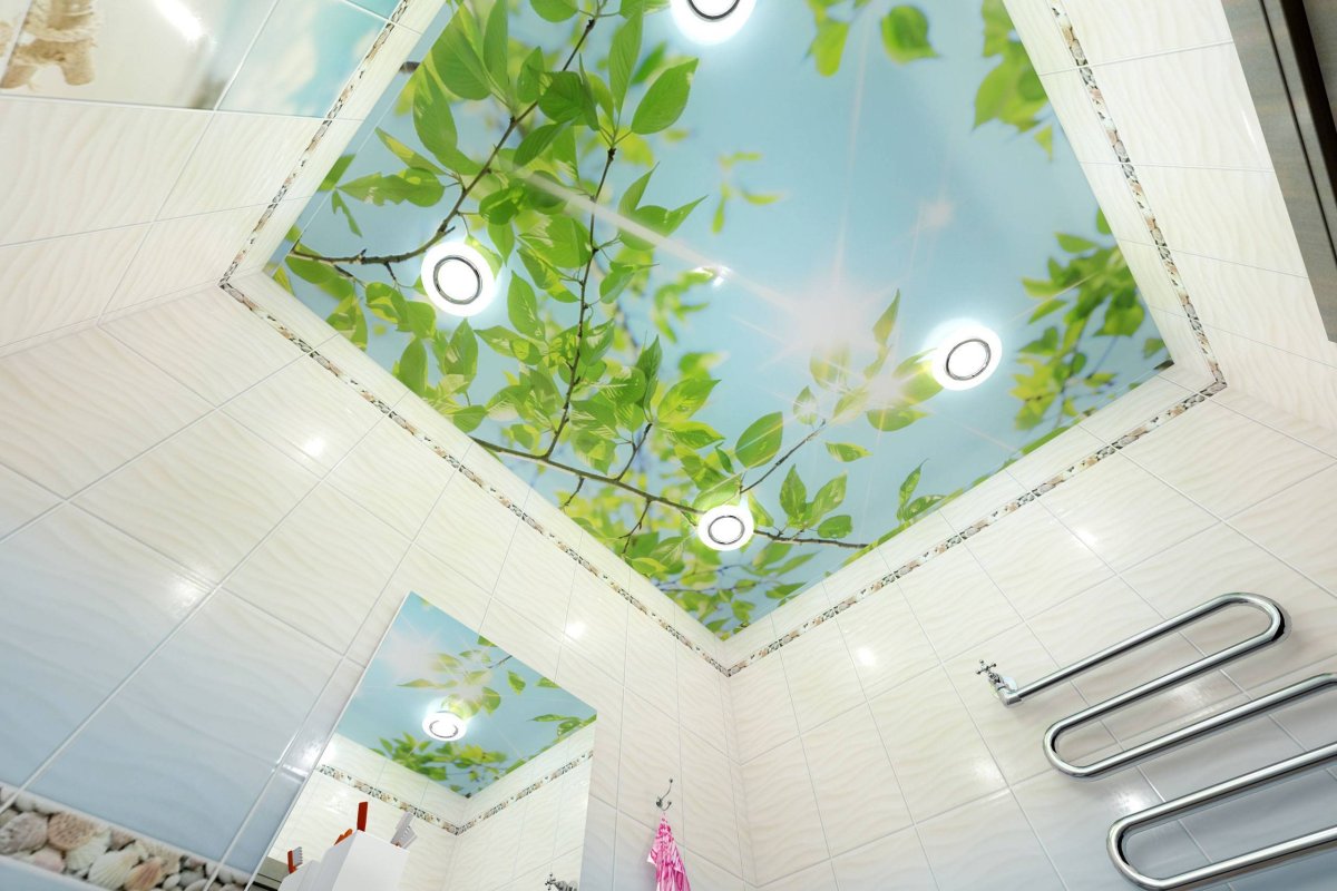 Пластиковые панели для потолка