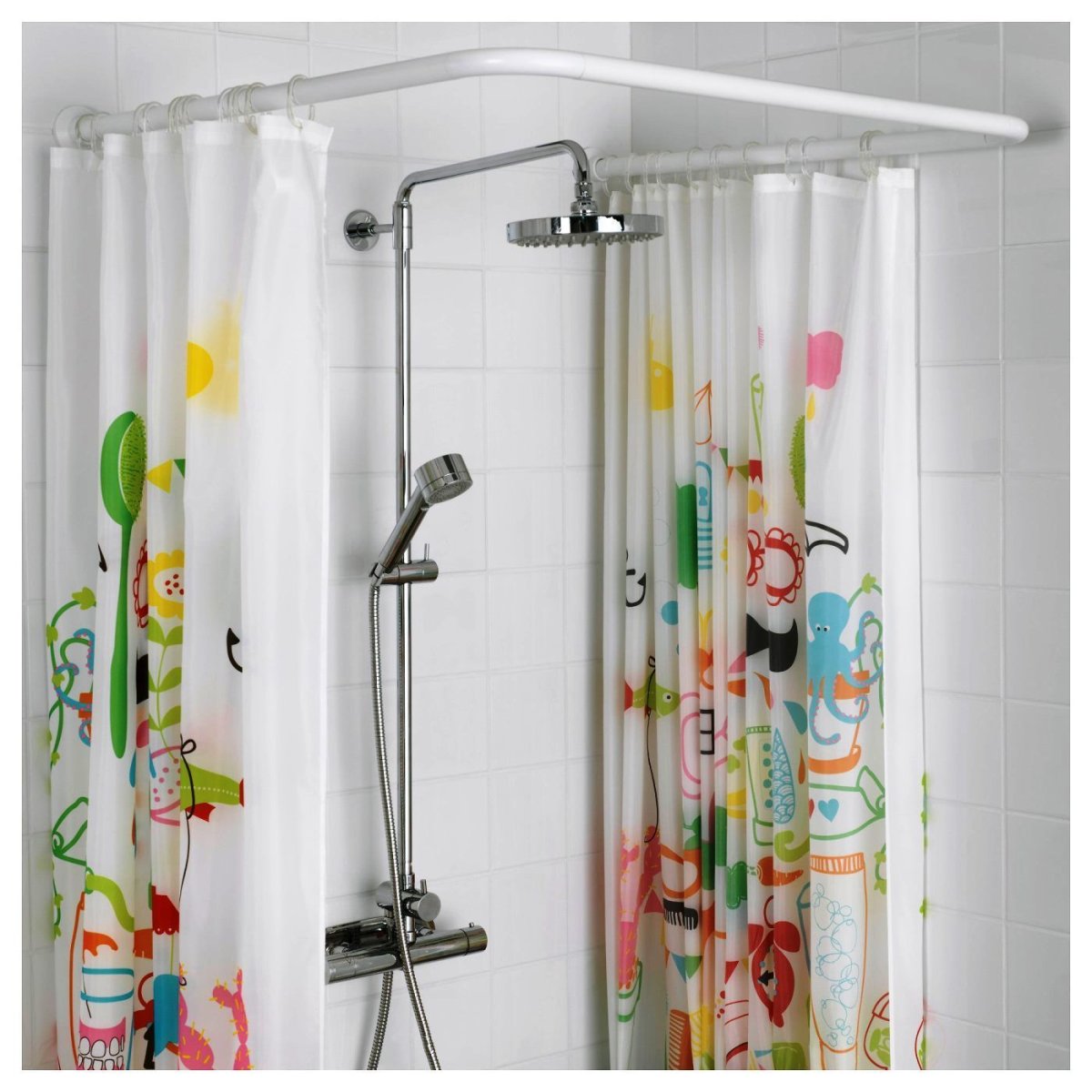 Штанга для ванной угловая ikea