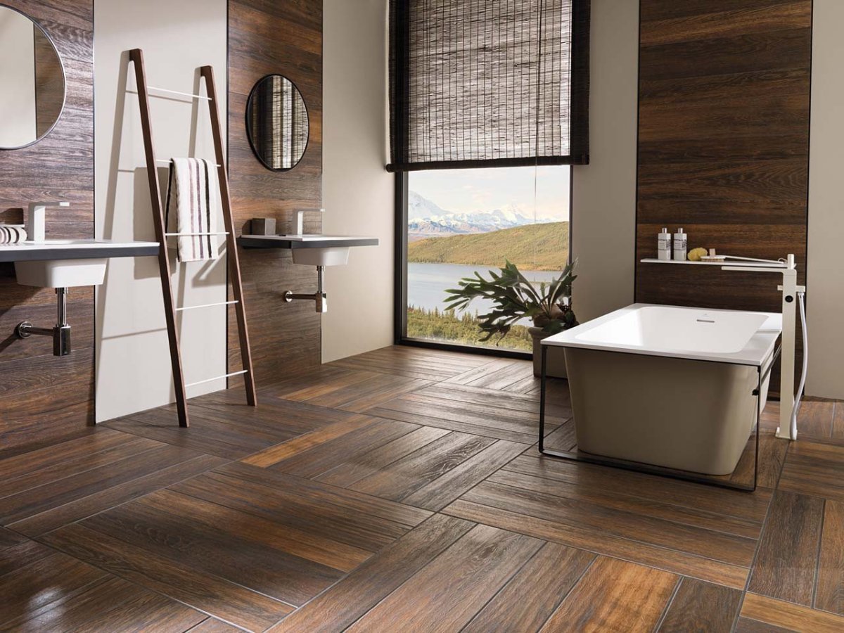 Porcelanosa плитка под дерево