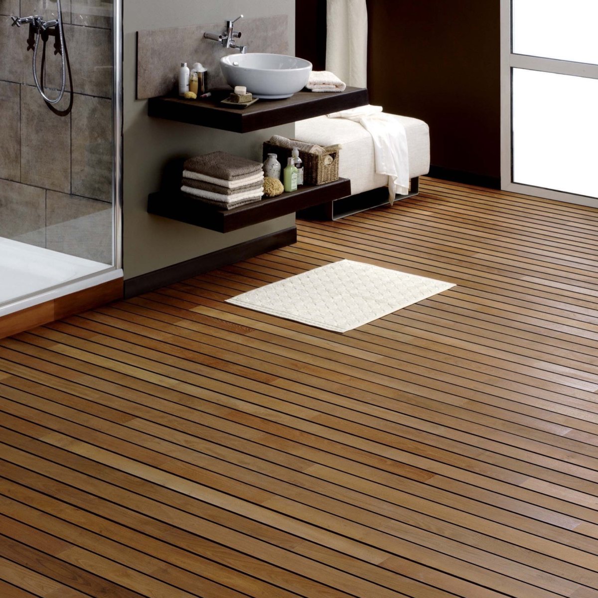 Плитка для пола в ванной