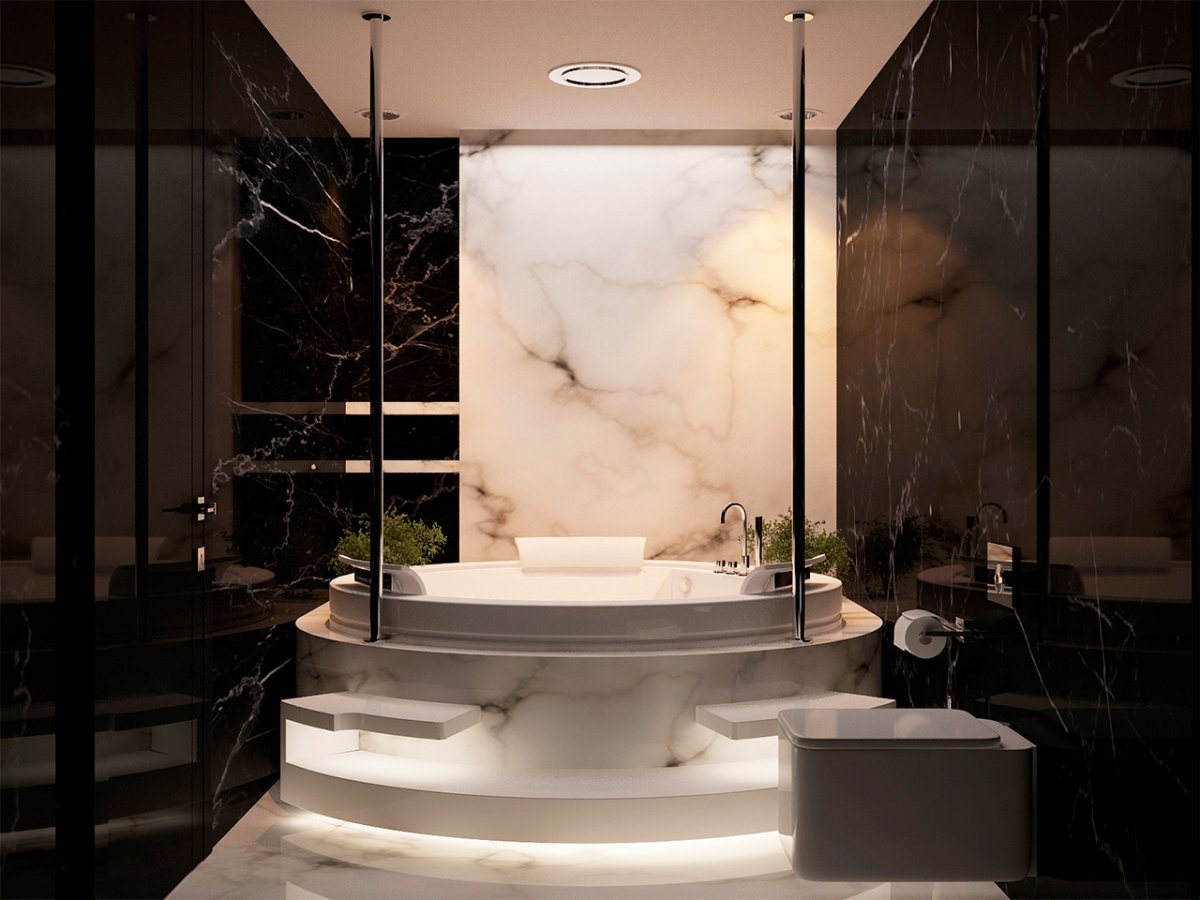 Ванная комната в современном стиле