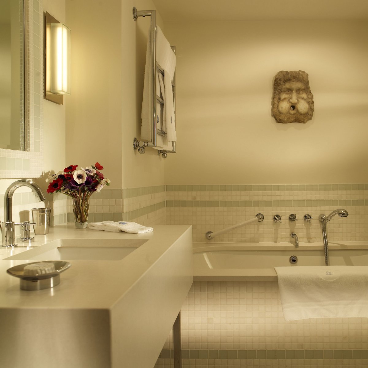 Интерьер ванной комнаты