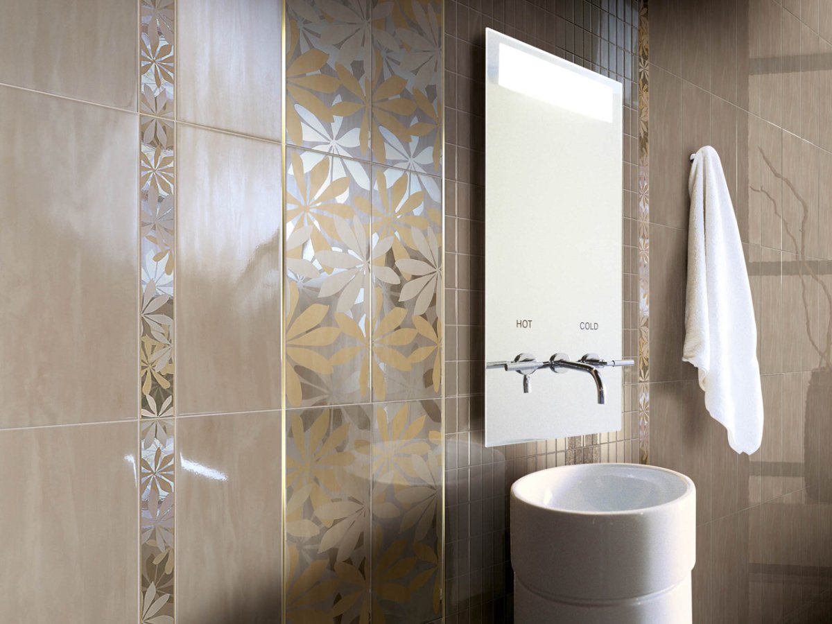 Декор плитка для ванной