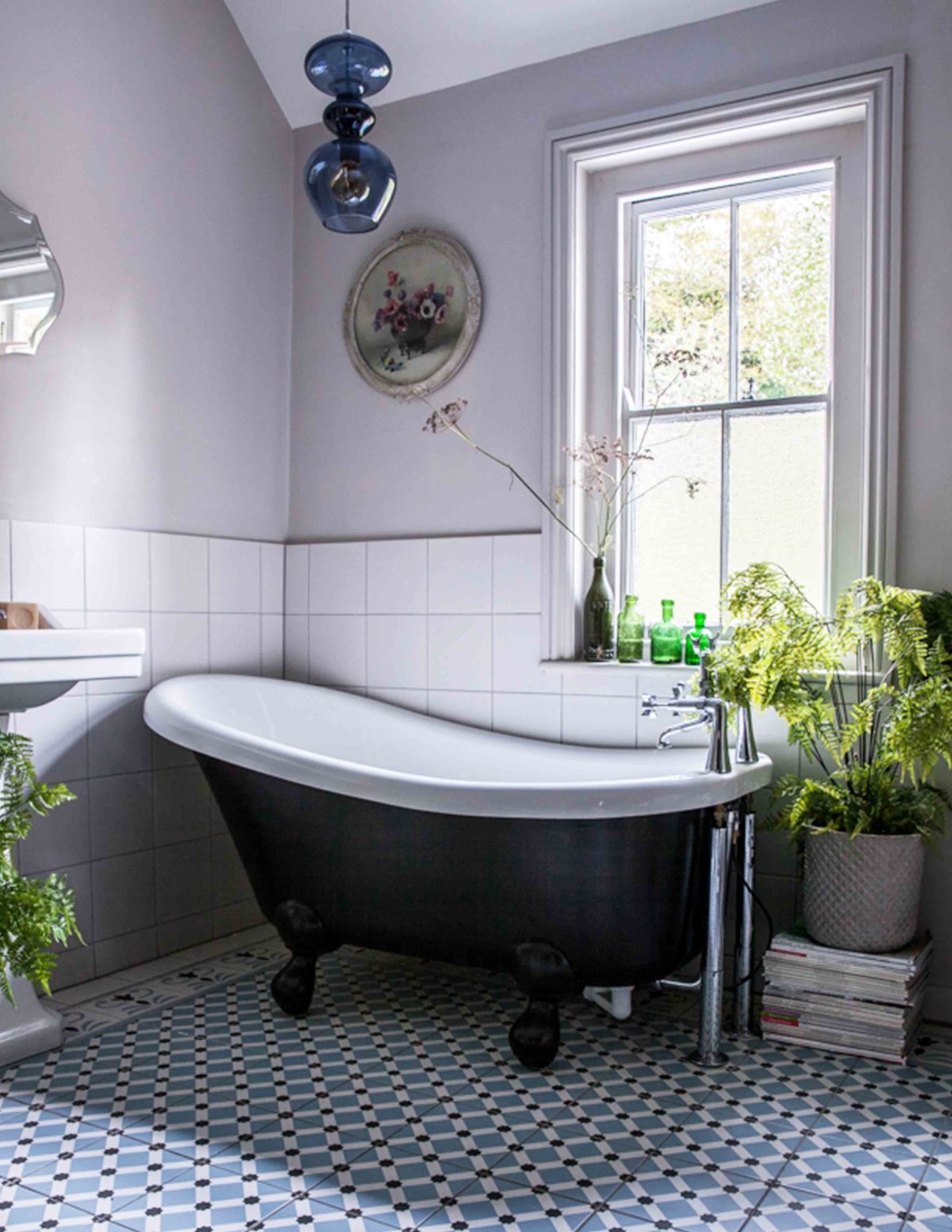 Ванная комната в британском стиле