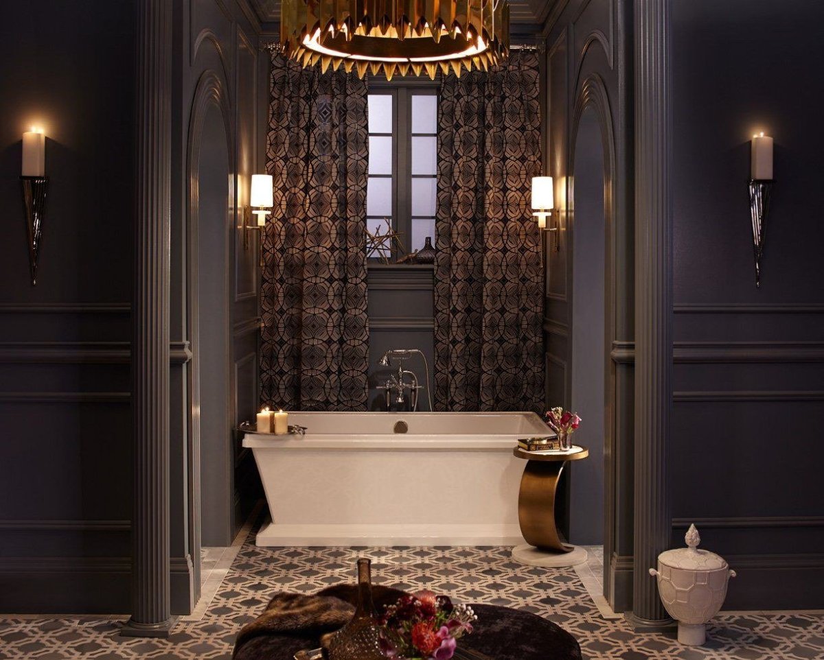 Ванная комната арт деко