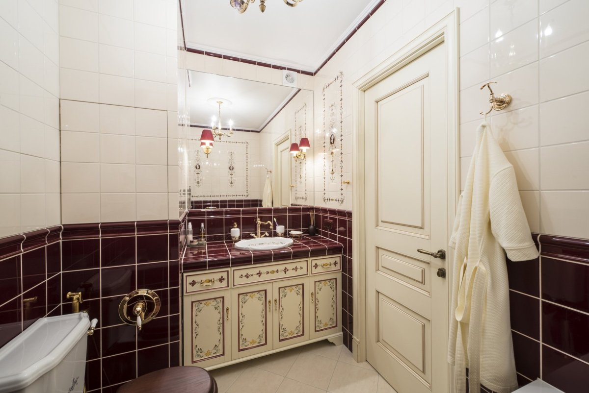 Ванная в английском стиле