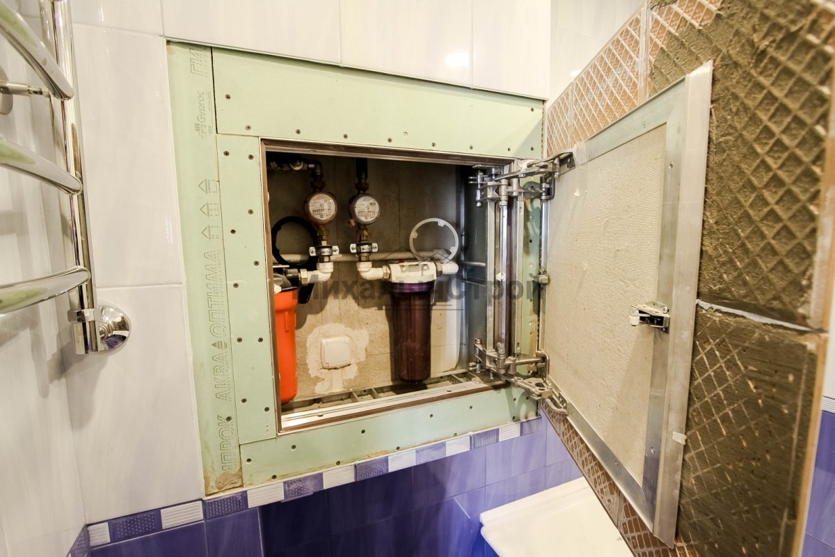 Скрытый Сантех люк невидимка