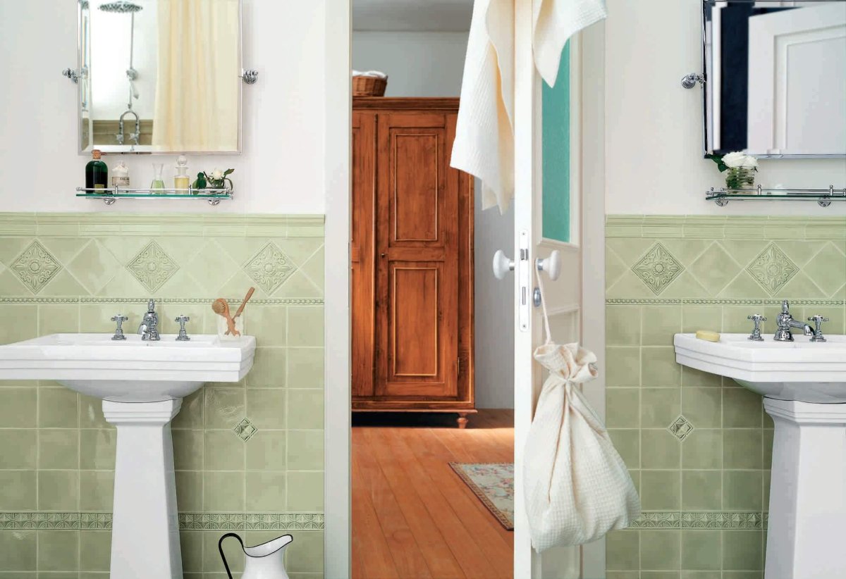 Ceramica Grazia Essenze в интерьере