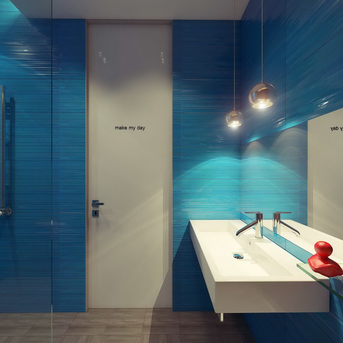 Ванная оббитая панелями