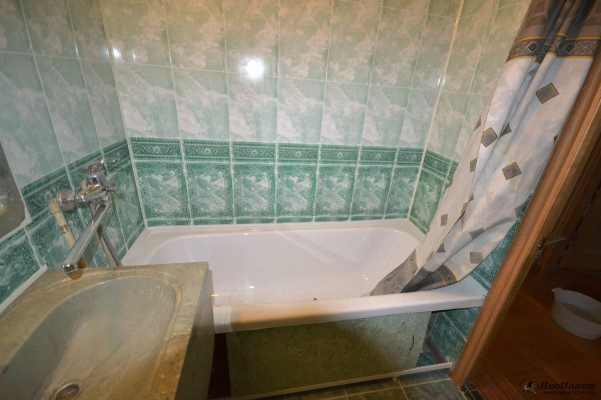 Ванная отделанная пластиком