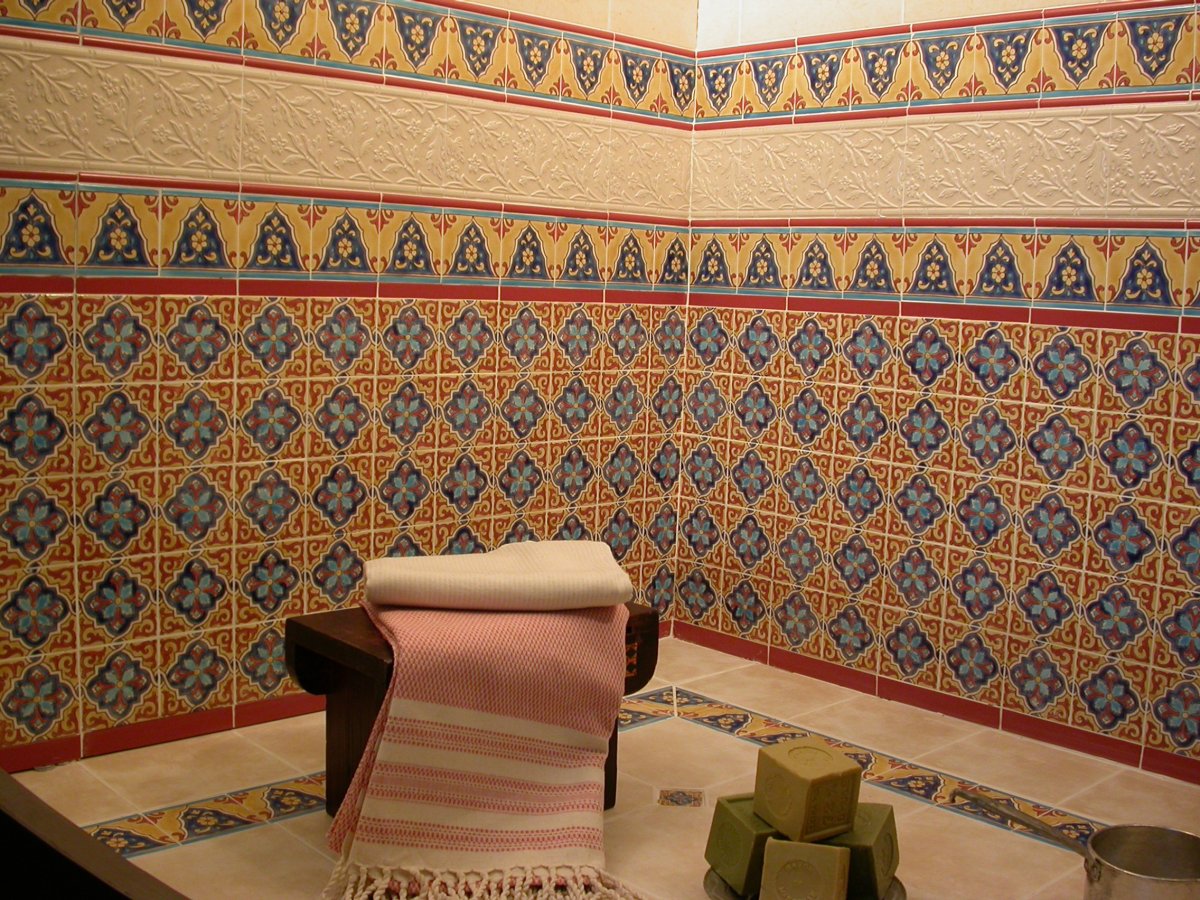 Майолика / метлахская плитка