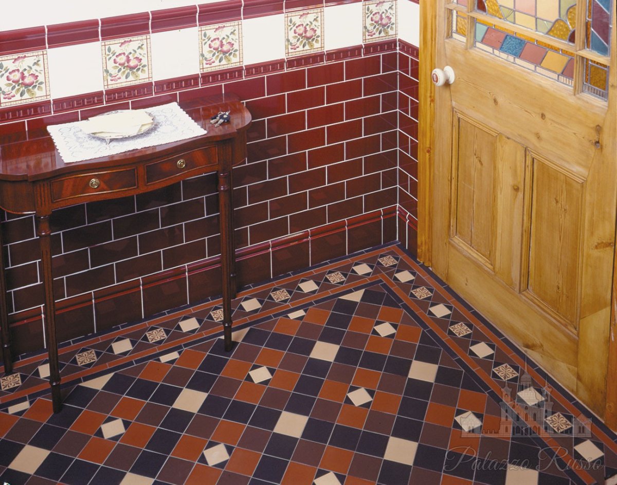 Плитка в викторианском стиле