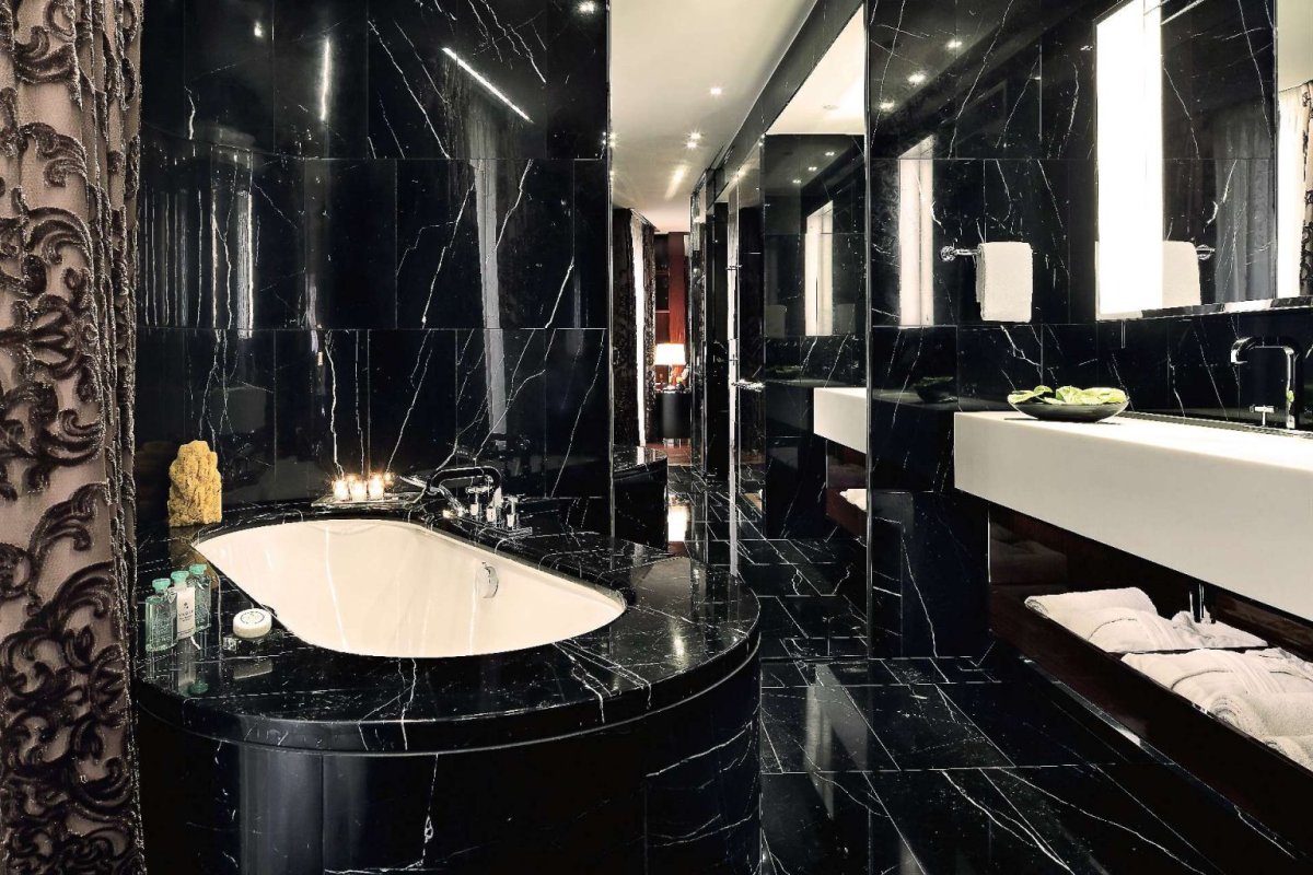 Nero Marquina мрамор