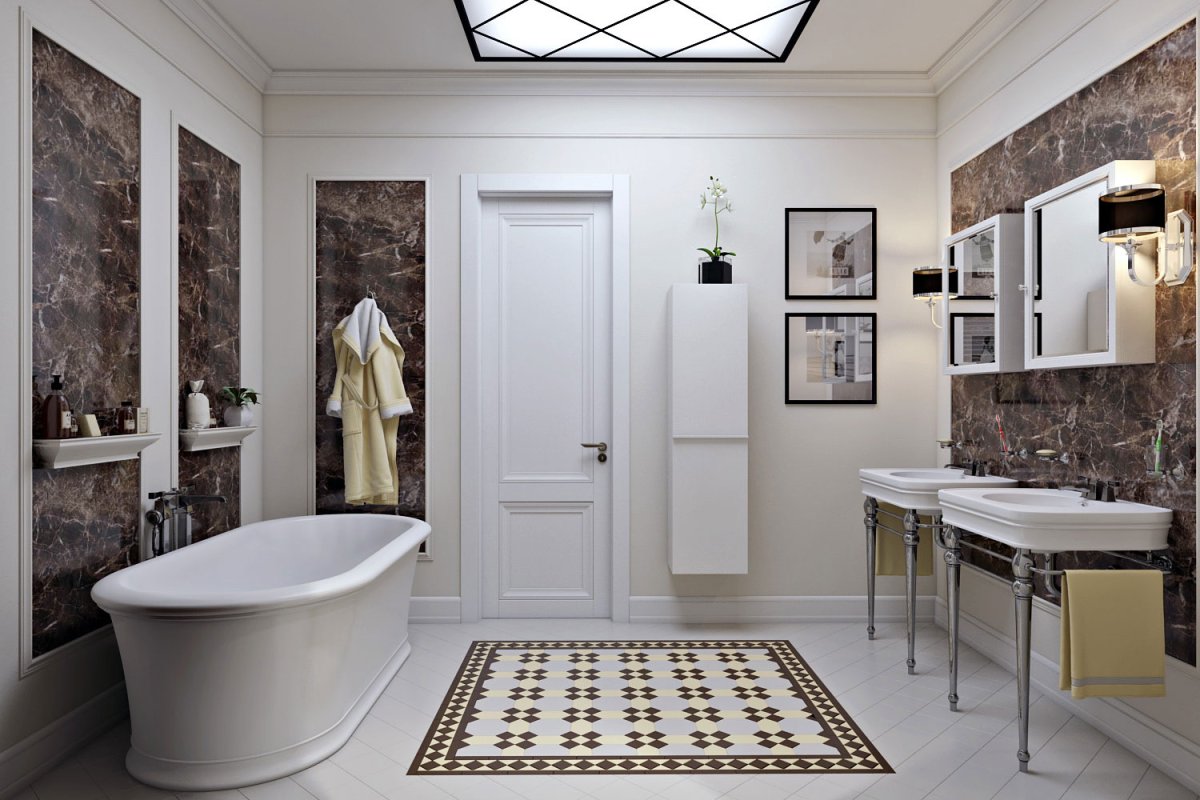 Ванна Неоклассика американская