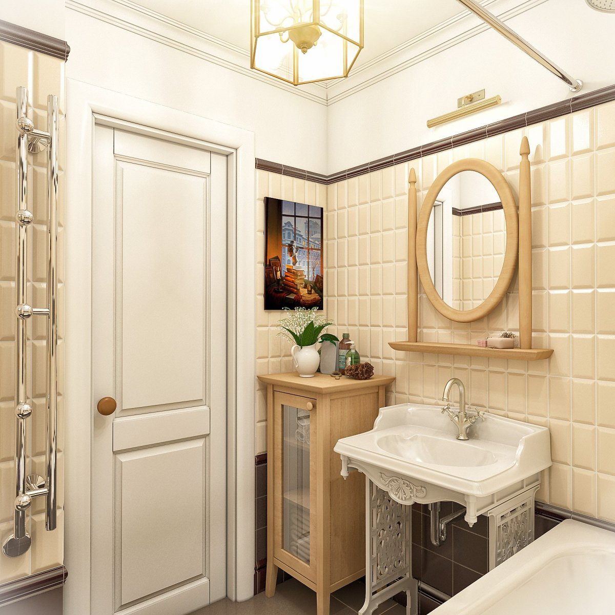 Ванна в стиле Неоклассика