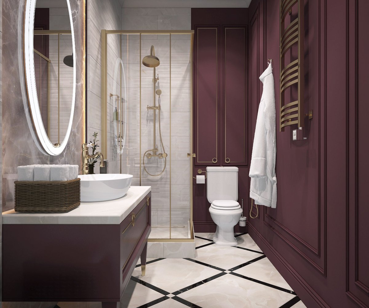 Плитка санузел Неоклассика