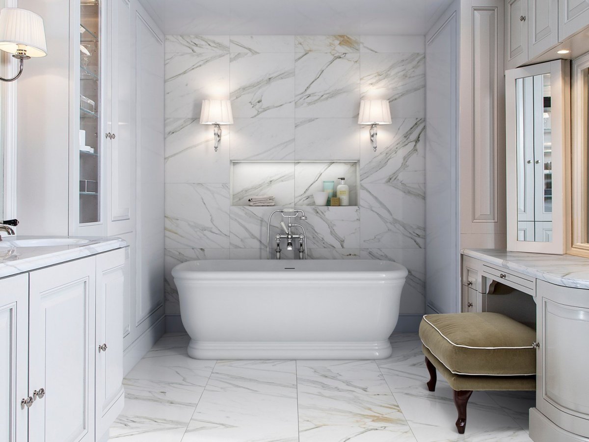 Ванна в стиле Неоклассика 3кв м