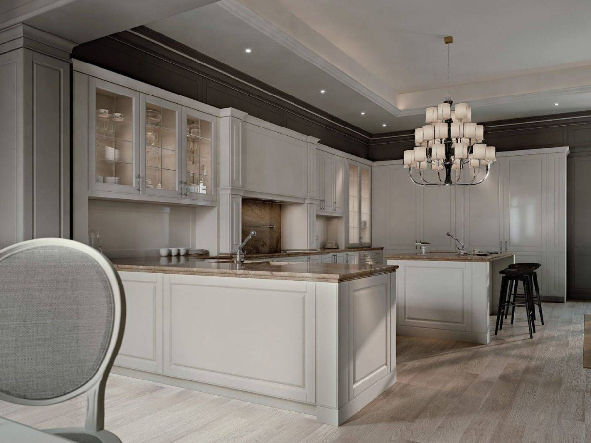 Кухня Неоклассика Мария белая