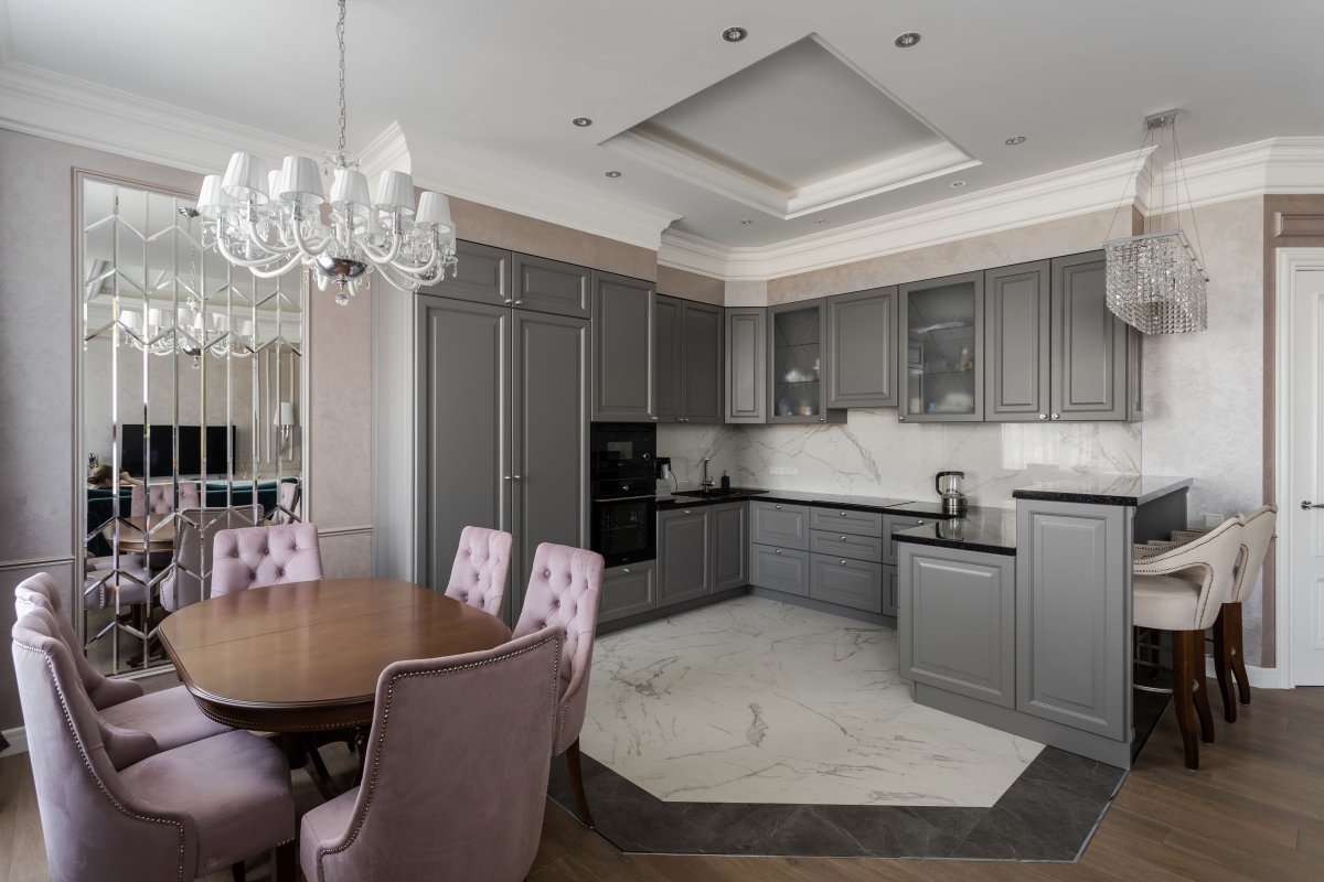 Кухни в стиле Неоклассика