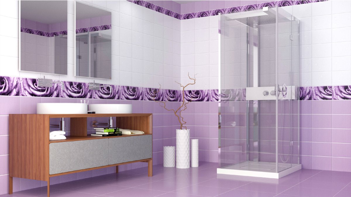 Стеновые панели ПВХ для ванной