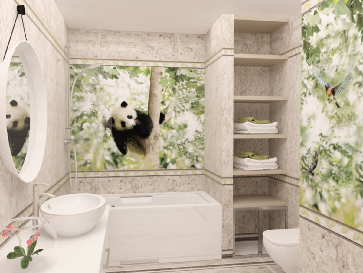 Панель ПВХ Panda 250х2700 Панда