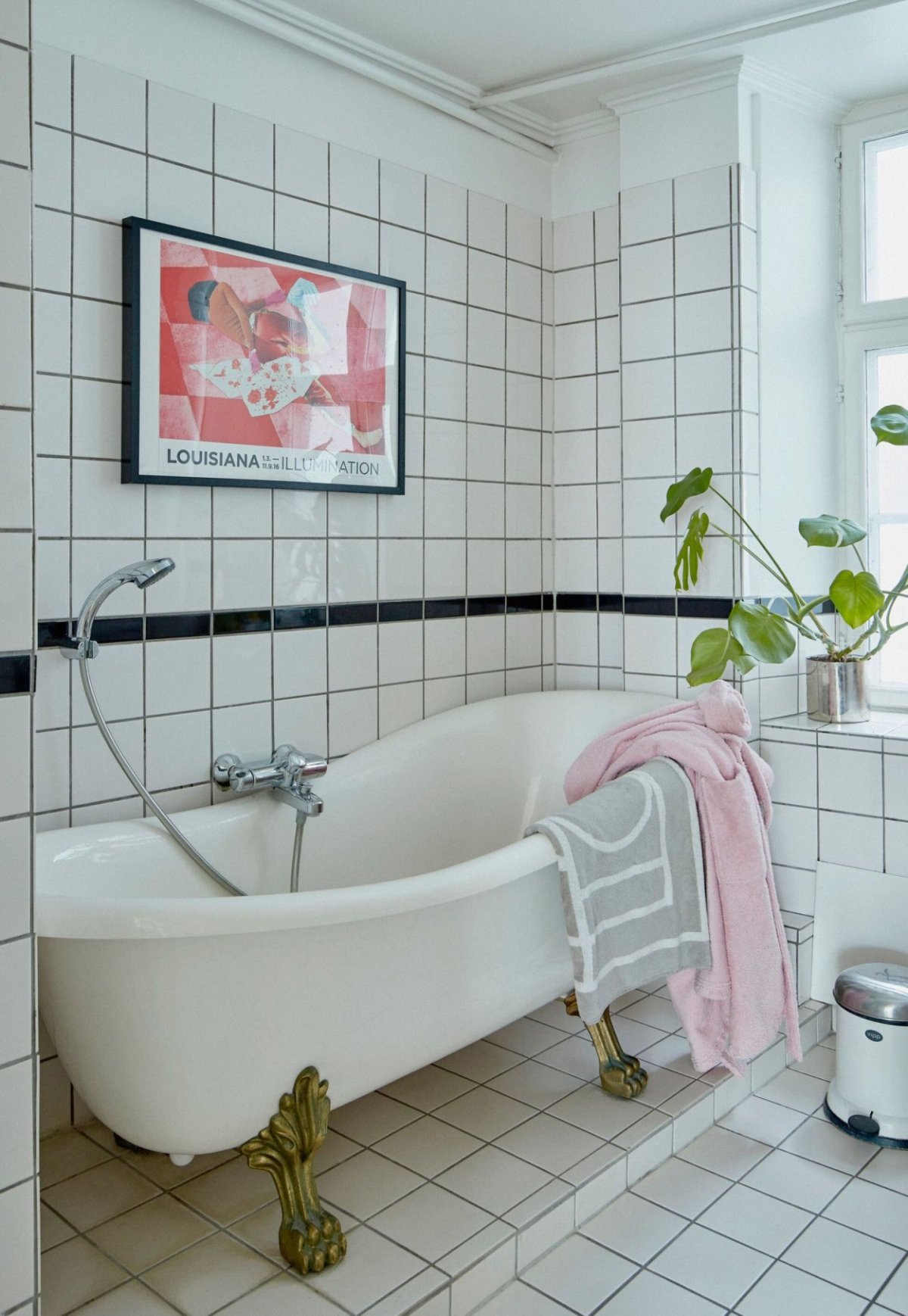 Плитка для ванной белая прямоугольная