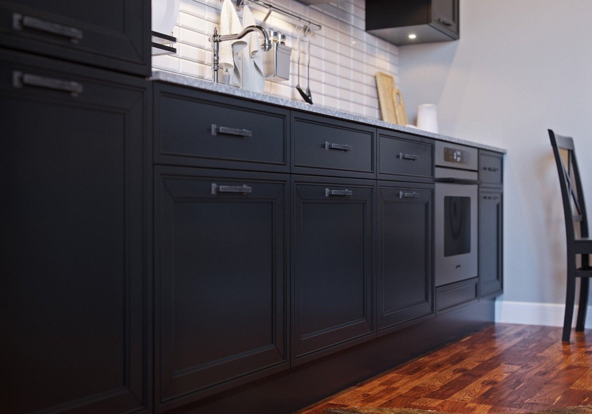 Кухня с фасадом Честер