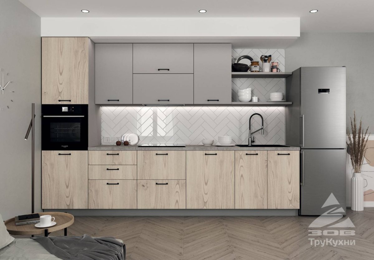 Кухня Агава темная 3000