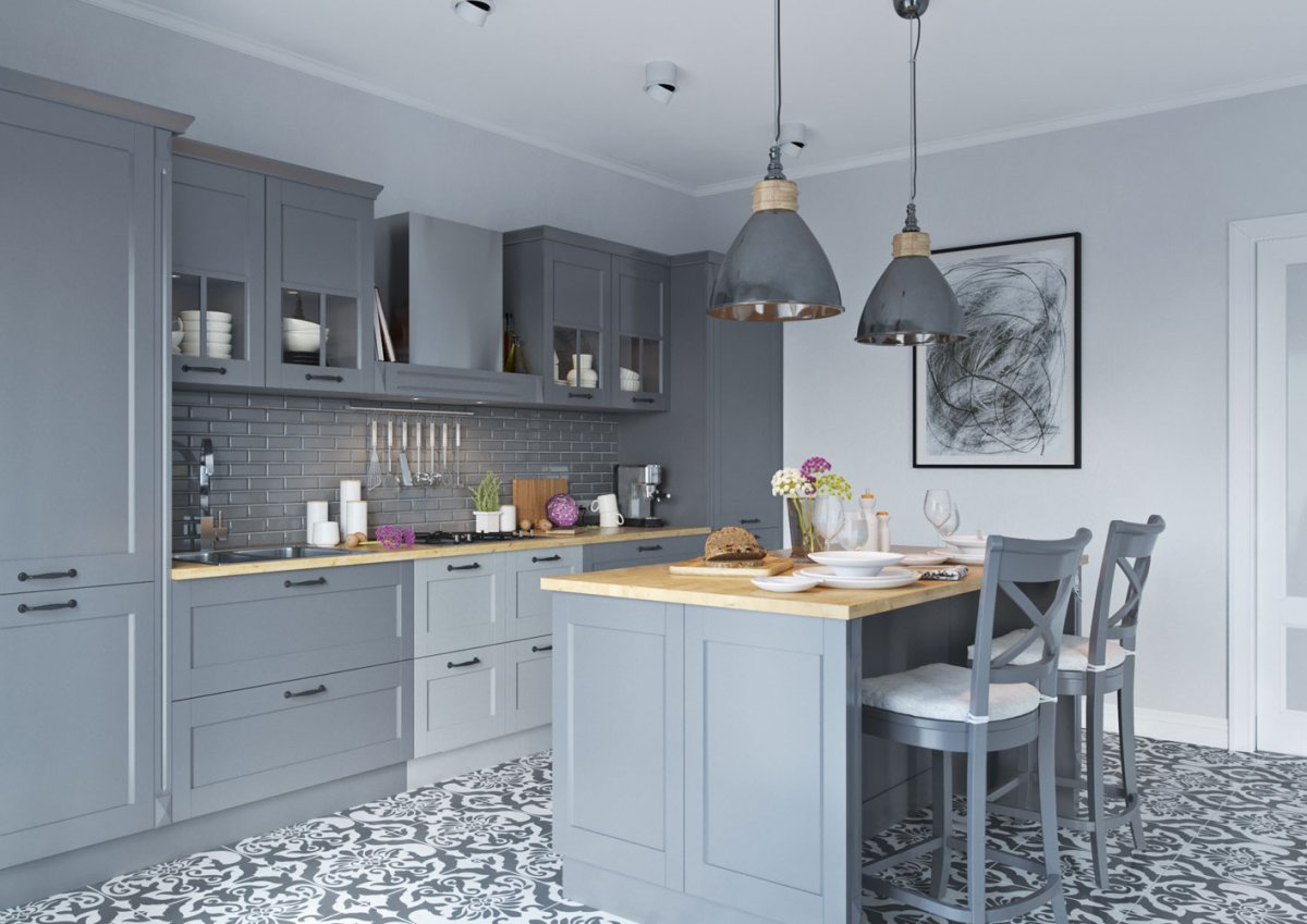 Кухня Честер атлас Люкс