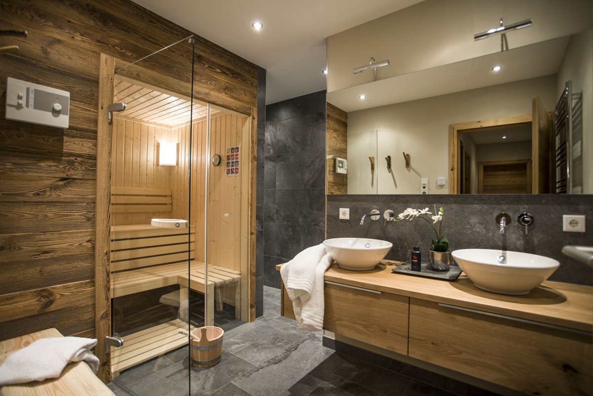 Санузел с сауной