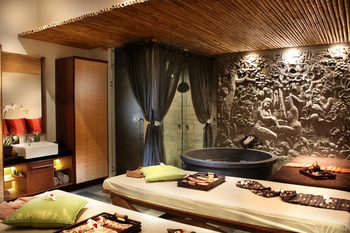 Интерьер спа Балийский стиль