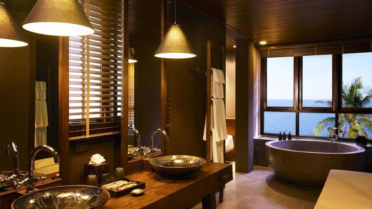 Санузел в тайском стиле