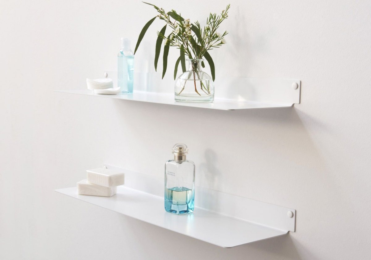 Полка "Wall Shelf-s (bas WL-001)" белая