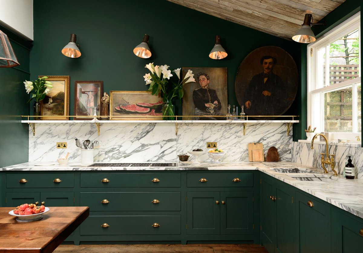 Forest Green 3027 кухня