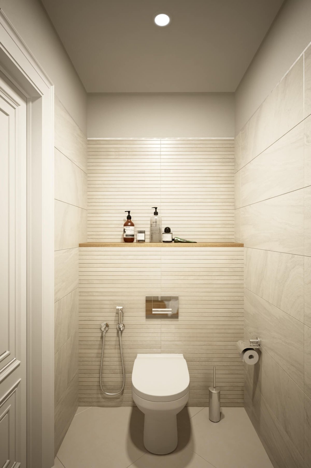 Современный интерьер туалета