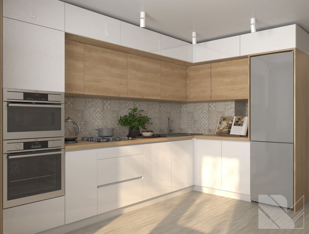 Современные кухни угловые