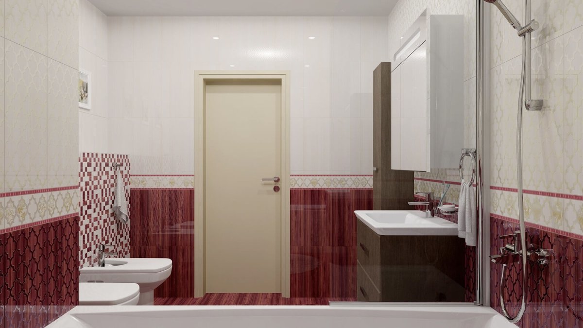 Buhara декор бежевый 25x50