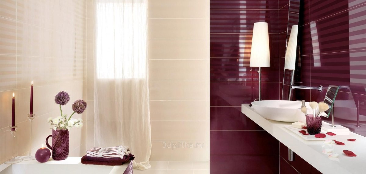 Плитка в ванную комнату