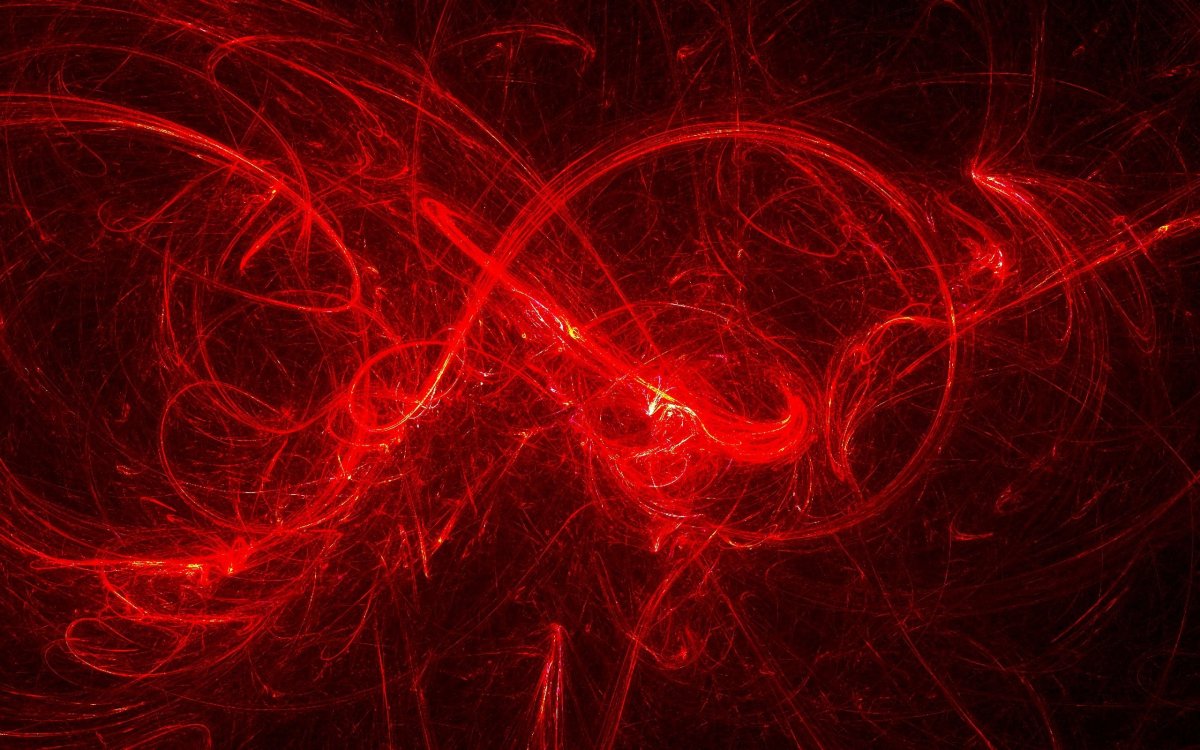 Красно черная абстракция