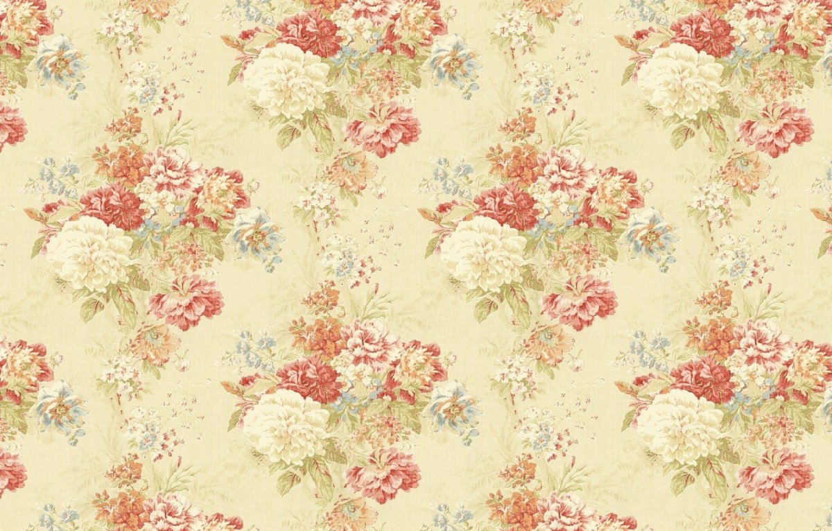 Обои в цветочек