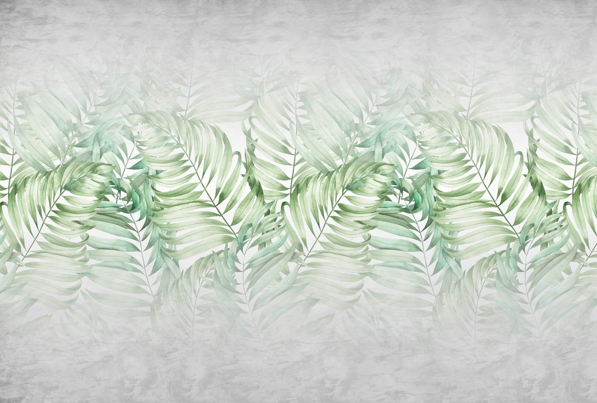 Фреска листья папоротника