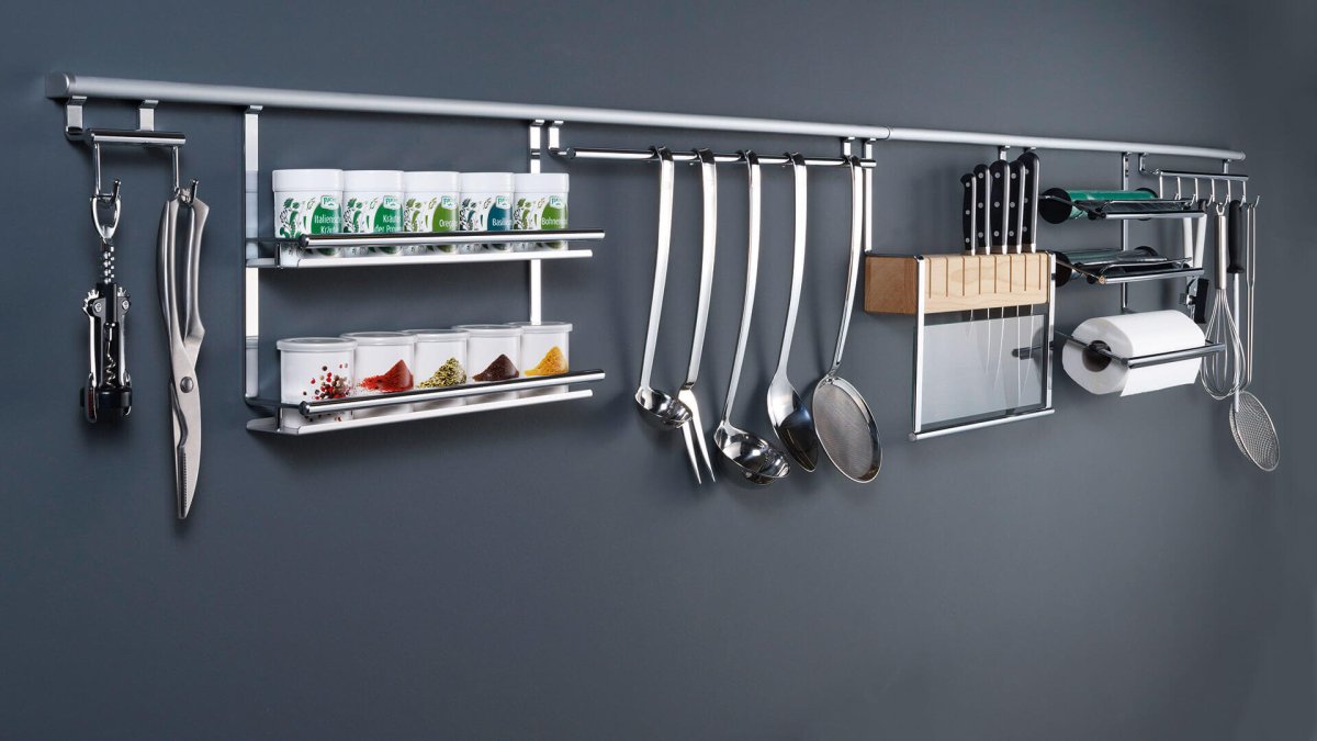 Рейлинги для кухни Linero-2000 Kessebohmer