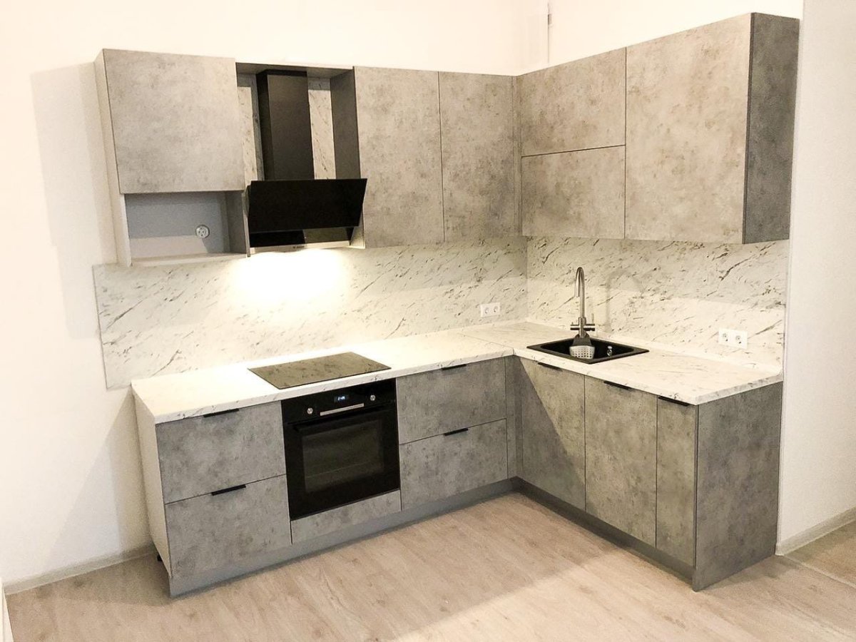 Кухня Эггер Чикаго бетон