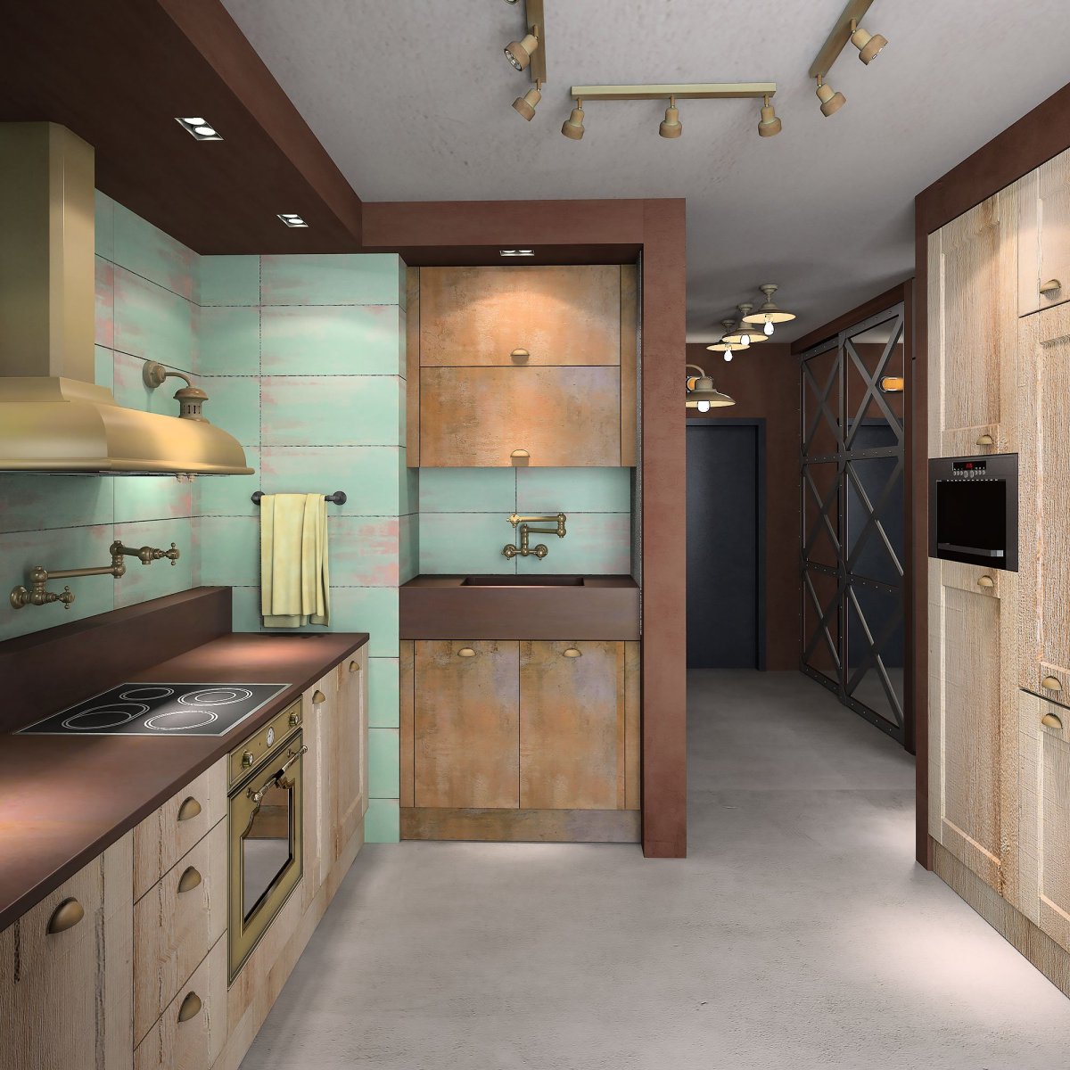 Дизайнерские проекты кухни в доме