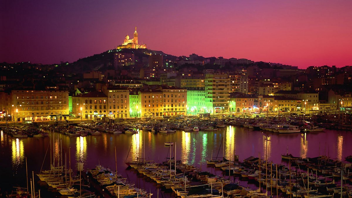 Порт Марсель Франция